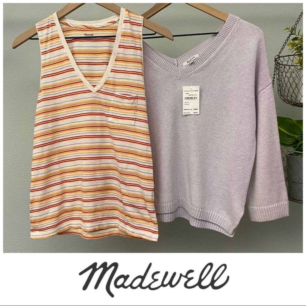 *Two* Madewell Tops - One Nwt! - image 1